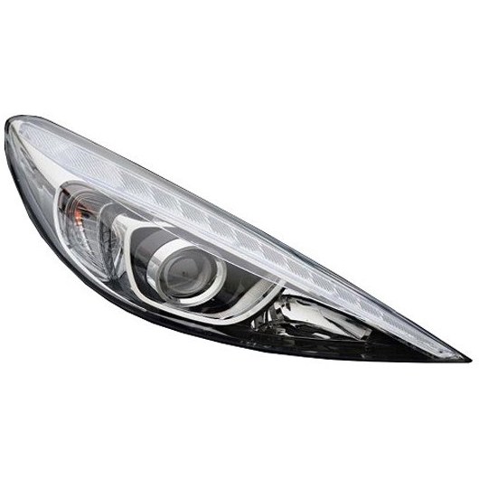 1 چراغ جلو راست پژو 207 برند مدرن 